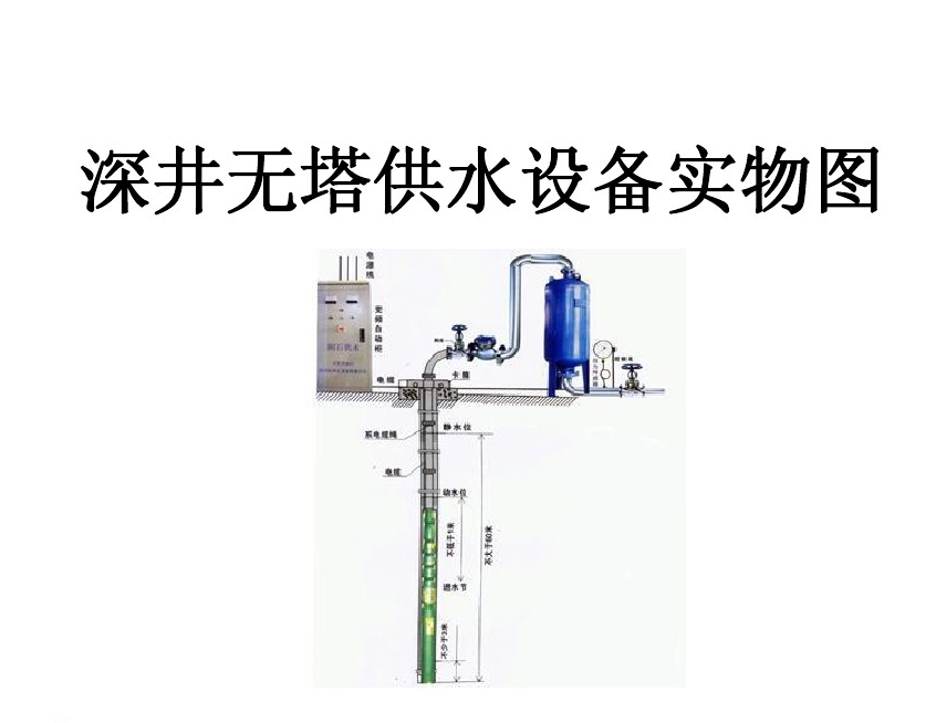 天津武清区井泵无塔式供水设备